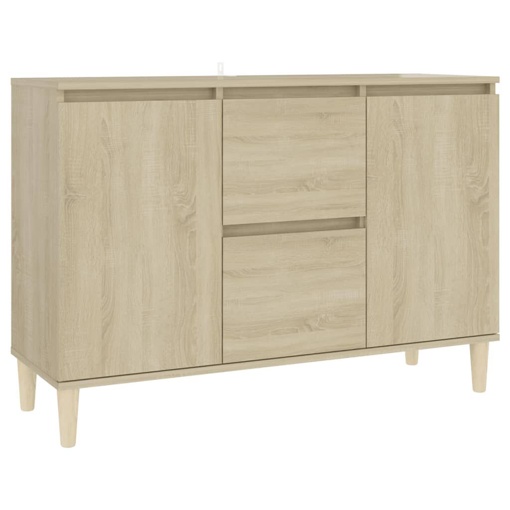 vidaXL Μπουφές Sonoma δρυς 101 x 35 x 70 εκ. Επεξεργασμένο Ξύλο