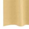 vidaXL Κουρτίνες με κουρτίνες 2 pcs Μπεζ 140x140cm Πολυεστέρας