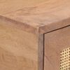 vidaXL Τραπέζι Κονσόλα 100 x 35 x 76 εκ. από Μασίφ Ξύλο Μάνγκο