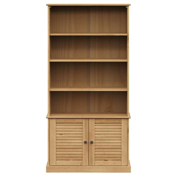 vidaXL Βιβλιοθήκη VIGO 85 x 35 x 170 εκ. από Μασίφ Ξύλο Πεύκου