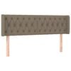 vidaXL &Kappa;&epsilon;&phi;&alpha;&lambda;ά&rho;&iota; &mu;&epsilon; &Pi;&tau;&epsilon;&rho;ύ&gamma;&iota;&alpha; Taupe 163x16x78/88 &epsilon;&kappa;. &Upsilon;&phi;&alpha;&sigma;&mu;ά&tau;&iota;&nu;&omicron;