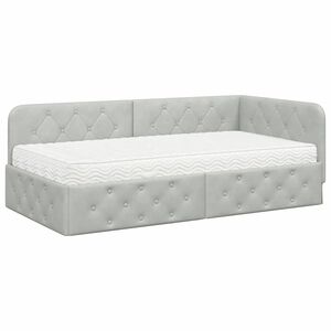 vidaXL &Kappa;&rho;&epsilon;&beta;ά&tau;&iota; &Gamma;&omega;&nu;ί&alpha;&sigmaf; &mu;&epsilon; &sigma;&tau;&rho;ώ&mu;&alpha; &Alpha;&nu;&omicron;&iota;&chi;&tau;ό &gamma;&kappa;&rho;&iota; 90 x 200 cm &Beta;&epsilon;&lambda;&omicron;ύ&delta;&omicron;