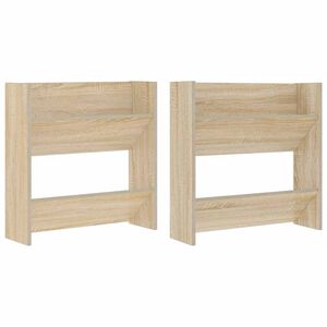 vidaXL &Pi;&alpha;&pi;&omicron;&upsilon;&tau;&sigma;&omicron;&theta;ή&kappa;&epsilon;&sigmaf; 2 &tau;&epsilon;&mu;. Sonoma &Delta;&rho;&upsilon;&sigmaf; 60 x 18 x 60 &epsilon;&kappa;. &Mu;&omicron;&rho;&iota;&omicron;&sigma;&alpha;&nu;ί&delta;&alpha;