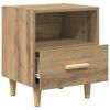 vidaXL &Kappa;&omicron;&mu;&omicron;&delta;ί&nu;&omicron; 2 pcs Artisan Oak 40 x 35 x 47 &epsilon;&kappa;. &Epsilon;&pi;&epsilon;&xi;&epsilon;&rho;&gamma;&alpha;&sigma;&mu;έ&nu;&omicron; &xi;ύ&lambda;&omicron;