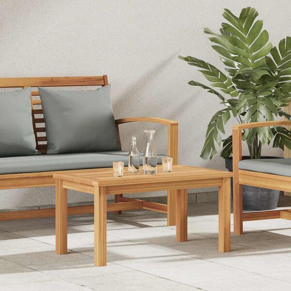 vidaXL Τραπεζάκι σαλονιού Καφέ 70 x 40 x 36 cm Μασίφ ξύλο teak