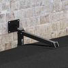 vidaXL Ομπρέλα Κήπου Μαύρο και Μαύρο 248.5 x 247.5 x 160 εκ.