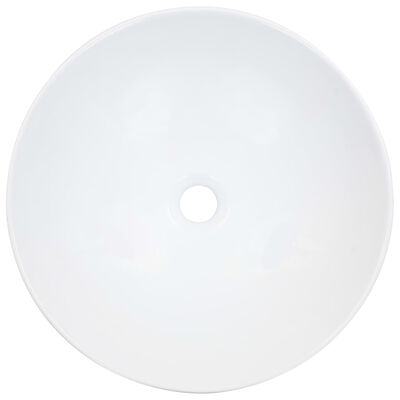 vidaXL Νιπτήρας Λευκός 41 x 12,5 εκ. Κεραμικός