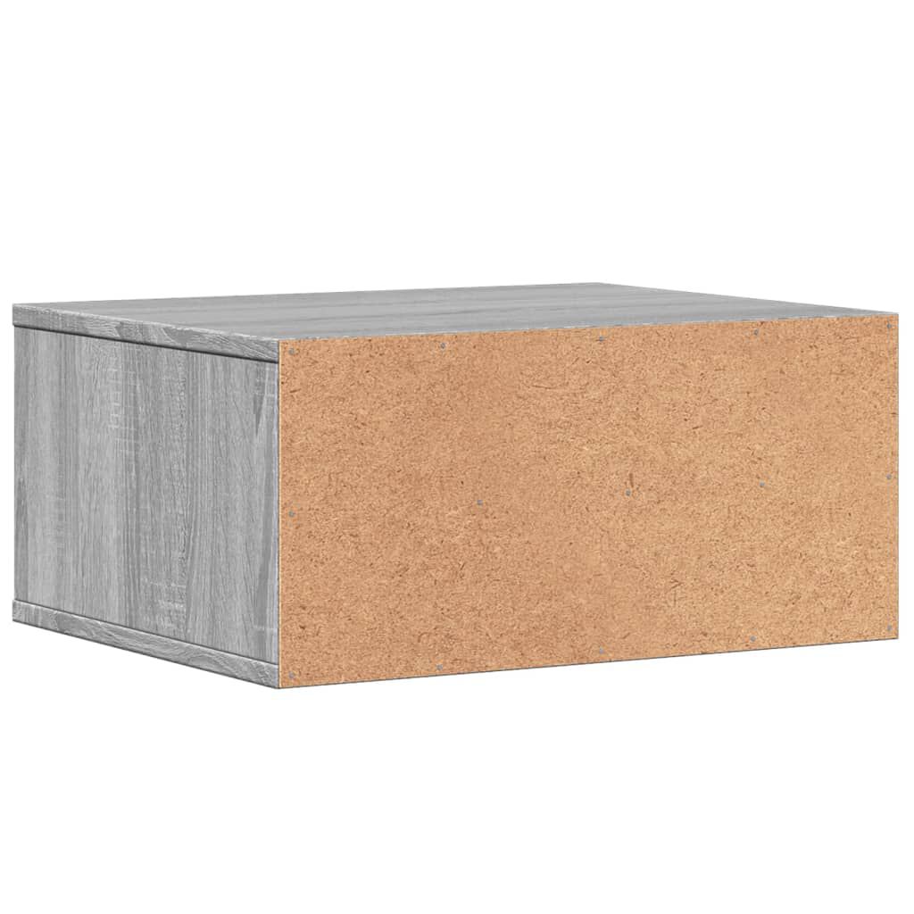 vidaXL Βάση Εκτυπωτή Γκρι Sonoma 49x40x22,5 εκ. από Επεξεργασμένο Ξύλο