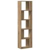 vidaXL Βιβλιοθήκη 5 Επιπέδων Δρυς 45x23,5x162,5 εκ. Επεξεργ. Ξύλο