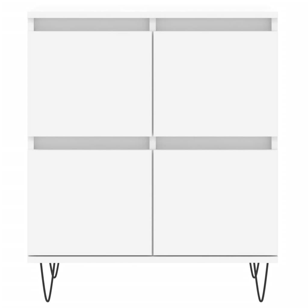 vidaXL Συρταριέρα Λευκή 60 x 35 x 70 εκ. από Επεξεργασμένο Ξύλο