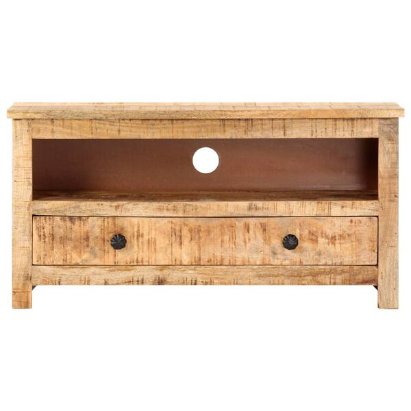 vidaXL Έπιπλο Τηλεόρασης 79 x 30 x 40 εκ. από Ακατέργαστο Ξύλο Μάνγκο