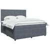 vidaXL &Kappa;&rho;&epsilon;&beta;ά&tau;&iota; Boxspring &mu;&epsilon; &Sigma;&tau;&rho;ώ&mu;&alpha; &Sigma;&kappa;&omicron;ύ&rho;&omicron; &Gamma;&kappa;&rho;&iota; 180x200 &epsilon;&kappa;. &Beta;&epsilon;&lambda;&omicron;ύ&delta;&iota;&nu;&omicron;