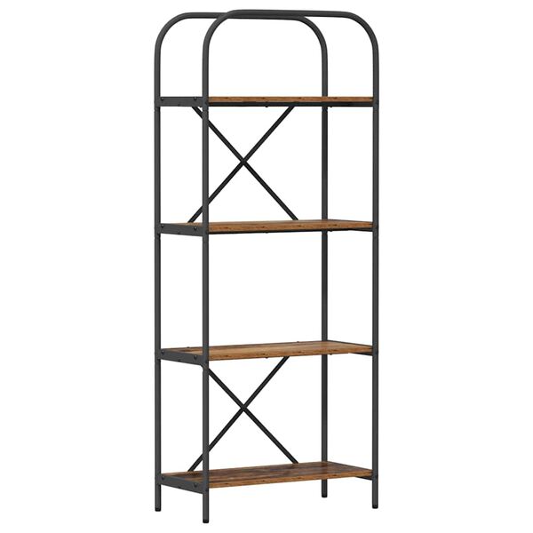 vidaXL &Rho;ά&phi;&iota; &Beta;&iota;&beta;&lambda;ί&omega;&nu; &Pi;&alpha;&lambda;&iota;ό &xi;ύ&lambda;&omicron; 60 x 30 x 146 &epsilon;&kappa; &Epsilon;&pi;&epsilon;&xi;&epsilon;&rho;&gamma;&alpha;&sigma;&mu;έ&nu;&omicron; &xi;ύ&lambda;&omicron;