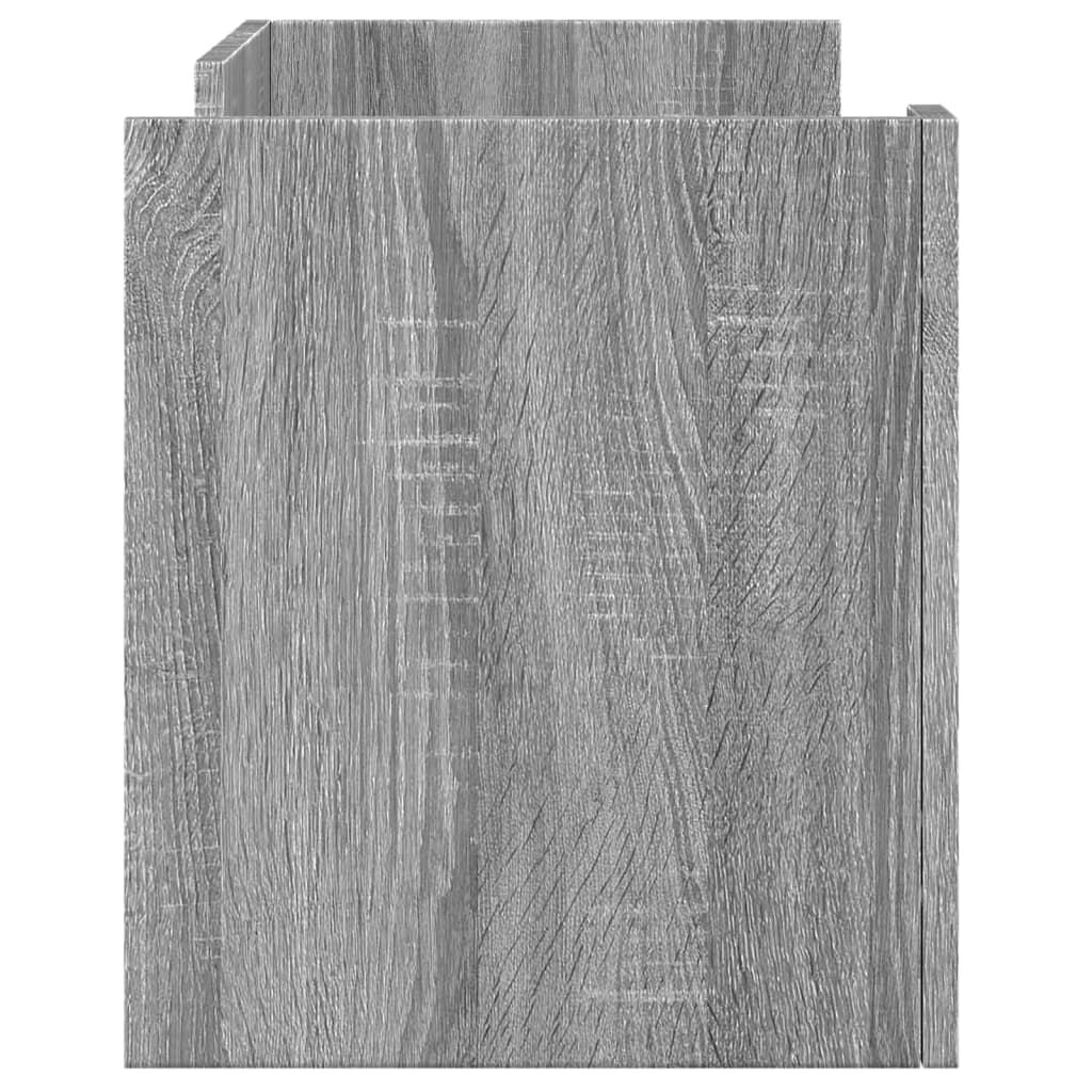 vidaXL Έπιπλο Τηλεόρασης Γκρι Sonoma 80x35x40 εκ. από Επεξεργ. Ξύλο