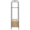 vidaXL Ράφι Ρούχων Καφέ 100 x 44 x 160 εκ Επεξεργασμένο ξύλο
