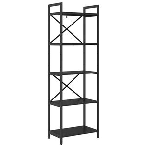 vidaXL &Rho;ά&phi;&iota; &Beta;&iota;&beta;&lambda;ί&omega;&nu; 5 &epsilon;&pi;ί&pi;&epsilon;&delta;&alpha; 56 x 34 x 171 &epsilon;&kappa; &Epsilon;&pi;&epsilon;&xi;&epsilon;&rho;&gamma;&alpha;&sigma;&mu;έ&nu;&omicron; &Xi;ύ&lambda;&omicron;