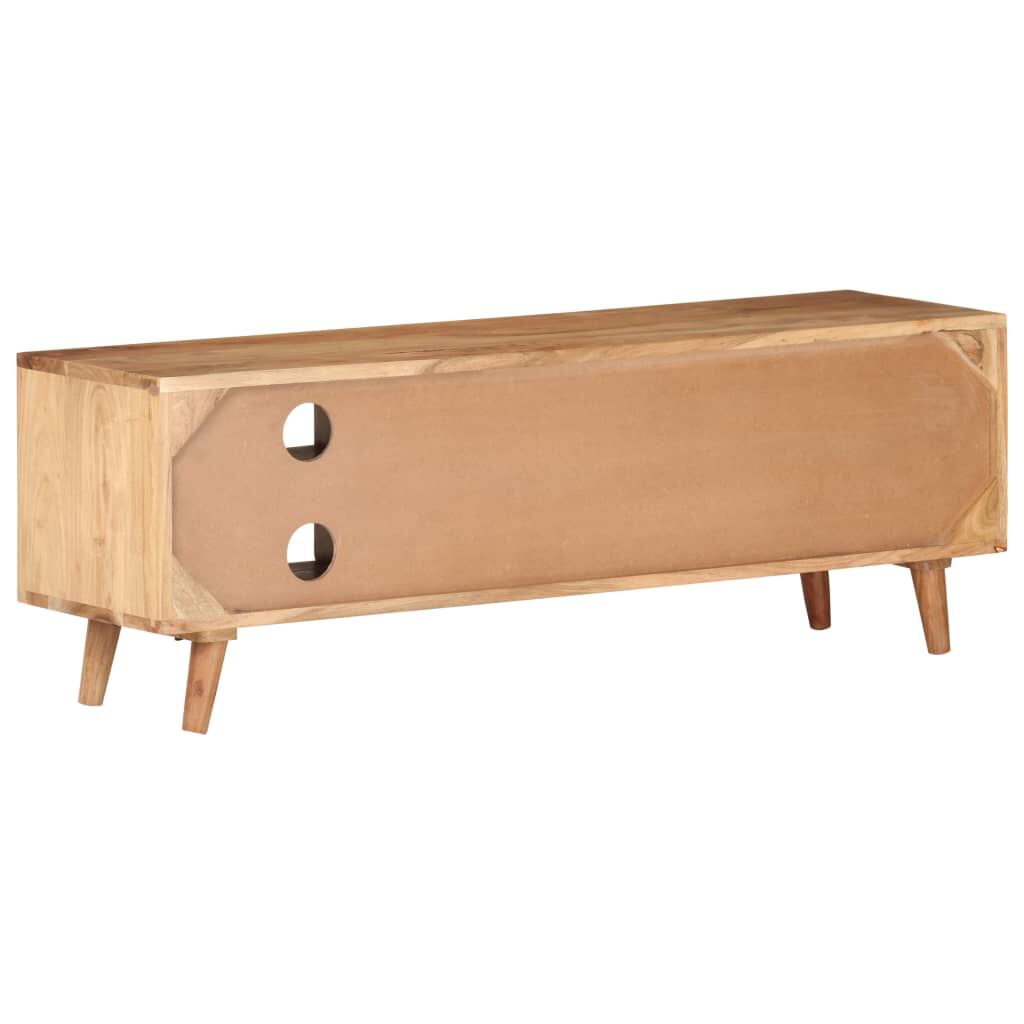 vidaXL Έπιπλο Τηλεόρασης 115 x 30 x 39 εκ. από Μασίφ Ξύλο Ακακίας