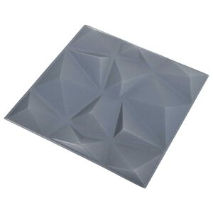 vidaXL &Pi;ά&nu;&epsilon;&lambda; &tau;&omicron;ί&chi;&omicron;&upsilon; 24 pcs &Delta;&iota;&alpha;&mu;ά&nu;&tau;&iota; &Gamma;&kappa;&rho;&iota; 50 x 50 cm &Phi;&epsilon;&lambda;&iota;&zeta;ό&lambda; XPS