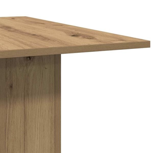 vidaXL Τραπεζαρία Artisan Oak 180x90x76 cm Ξύλινη κατασκευή