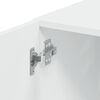vidaXL Ντουλάπι Αποθήκευσης Στενό Λευκό 30x42,5x225 εκ. Επεξεργ. Ξύλο