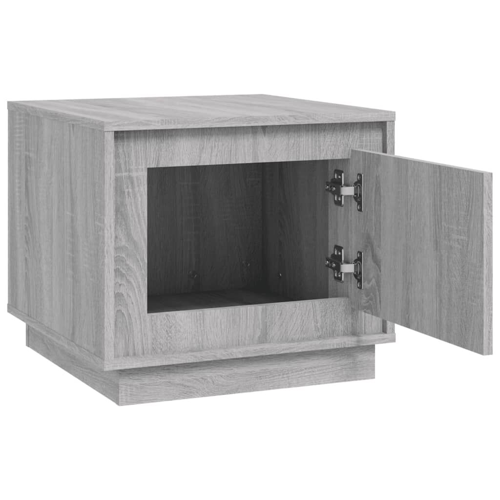 vidaXL Τραπεζάκι Σαλονιού Γκρι Sonoma 51x50x44 εκ. Επεξεργασμένο Ξύλο