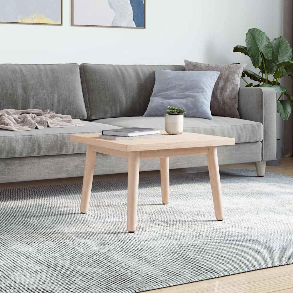vidaXL Επιφάνεια Τραπεζιού Τετράγωνη 60x60x2,5 εκ. Μασίφ Ξύλο Πεύκου