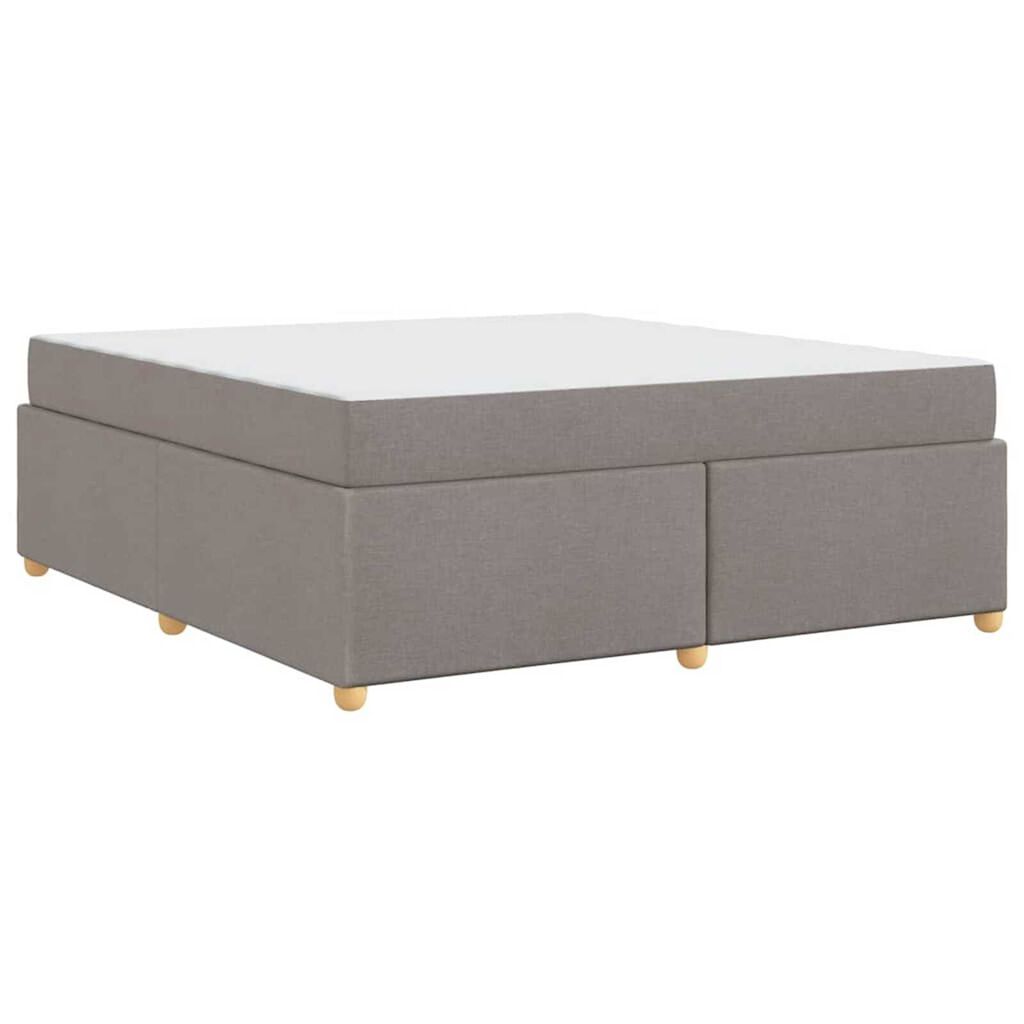 vidaXL Σκελετός Κρεβατιού Άλλο Taupe 180 x 200 cm ύφασμα
