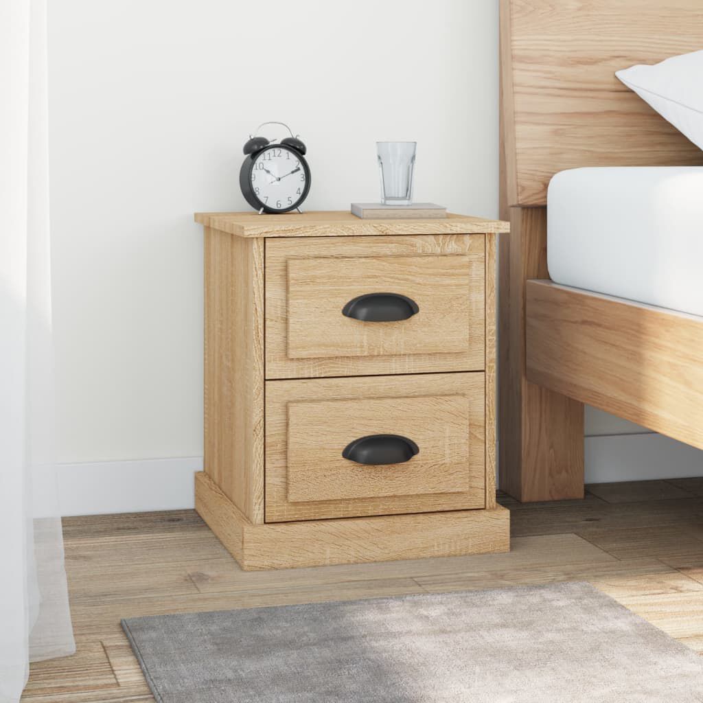 vidaXL Κομοδίνο Sonoma Δρυς 39x39x47,5 εκ. από Επεξεργασμένο Ξύλο