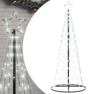 vidaXL &Chi;&rho;&iota;&sigma;&tau;&omicron;&upsilon;&gamma;&epsilon;&nu;&nu;&iota;ά&tau;&iota;&kappa;&omicron; &delta;έ&nu;&tau;&rho;&omicron; LED 200 LED &Psi;&upsilon;&chi;&rho;ό &Lambda;&epsilon;&upsilon;&kappa;ό 180 &epsilon;&kappa;.