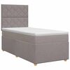 vidaXL &Kappa;&rho;&epsilon;&beta;ά&tau;&iota; box spring &mu;&epsilon; &sigma;&tau;&rho;ώ&mu;&alpha; Taupe 80 x 200 cm Ύ&phi;&alpha;&sigma;&mu;&alpha;