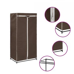 vidaXL &Nu;&tau;&omicron;&upsilon;&lambda;ά&pi;&alpha; &Kappa;&alpha;&phi;έ 75x50x160 &epsilon;&kappa;.