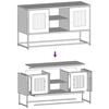 vidaXL Έπιπλο Τηλεόρασης Πράσινο Λαδί 68,5x39x60,5 εκ. από Ατσάλι