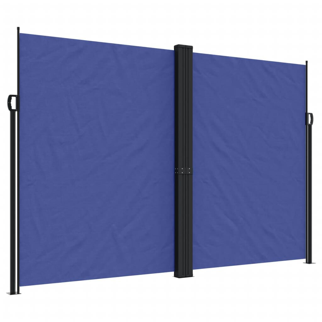 vidaXL Σκίαστρο Πλαϊνό Συρόμενο Μπλε 220 x 600 εκ.