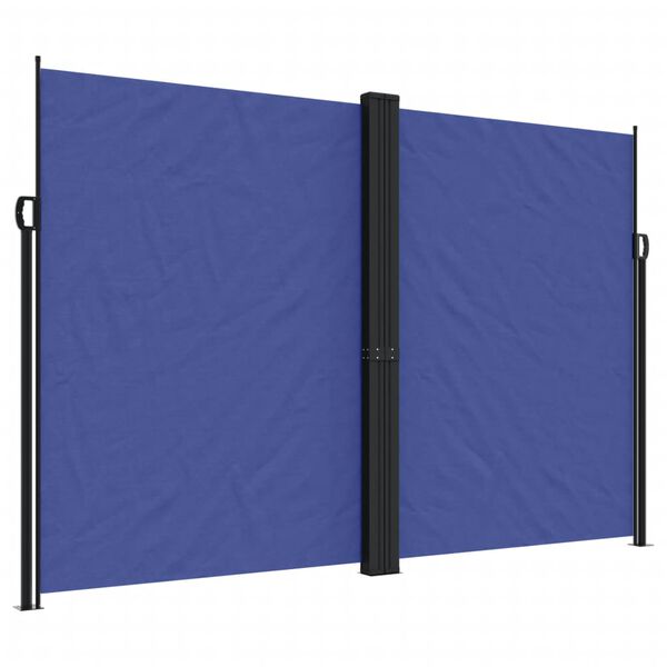 vidaXL Σκίαστρο Πλαϊνό Συρόμενο Μπλε 220 x 600 εκ.