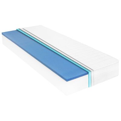 vidaXL Καναπές Κρεβάτι με Στρώμα 90 x 200 εκ. από Μασίφ Ξύλο Πεύκου