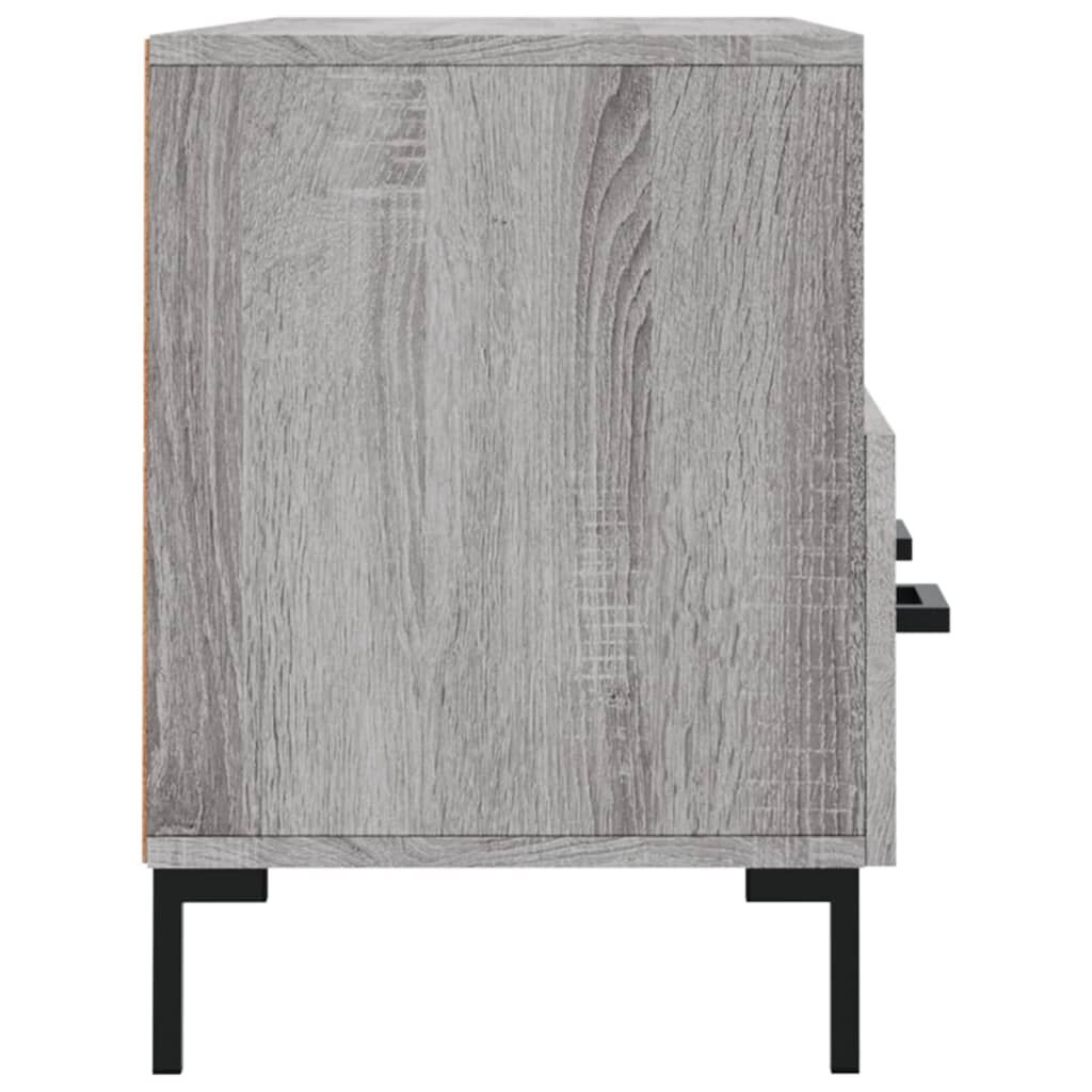 vidaXL Έπιπλο Τηλεόρασης Γκρι Sonoma 102 x 36 x 50 εκ. Επεξεργ. Ξύλο