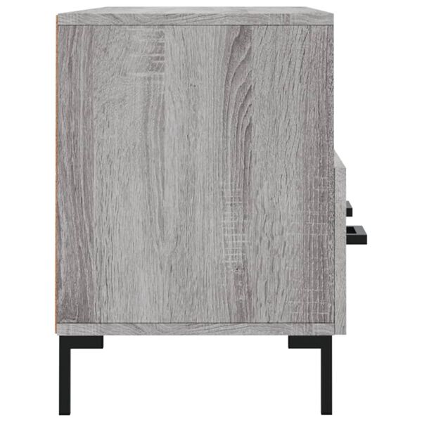 vidaXL Έπιπλο Τηλεόρασης Γκρι Sonoma 102 x 36 x 50 εκ. Επεξεργ. Ξύλο