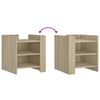 vidaXL Κομοδίνο Sonoma Δρυς 45x50x50 εκ. από Επεξεργασμένο Ξύλο