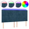 vidaXL &Kappa;&epsilon;&phi;&alpha;&lambda;ά&rho;&iota; &Kappa;&rho;&epsilon;&beta;&alpha;&tau;&iota;&omicron;ύ LED &Sigma;&kappa;&omicron;ύ&rho;&omicron; &Mu;&pi;&lambda;&epsilon; 160x5x118/128 &epsilon;&kappa;. &Beta;&epsilon;&lambda;&omicron;ύ&delta;&iota;&nu;&omicron;