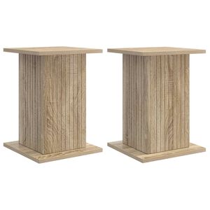 vidaXL &Beta;ά&sigma;&eta; &phi;&upsilon;&tau;ώ&nu; 2 pcs Sonoma &Delta;&rho;&upsilon;&sigmaf; 30,5 x 30 x 43 &epsilon;&kappa;
