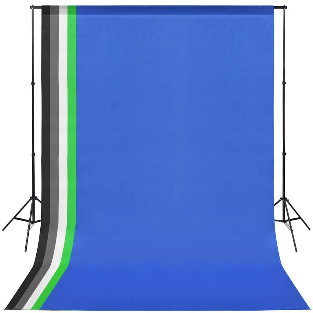 vidaXL Κιτ Στούντιο Φωτογράφισης με Φόντο και Softbox
