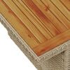 vidaXL Σετ Καναπέ Κήπου 6 pcs μπεζ και ανοιχτό γκρι 100 x 55 x 73 εκ