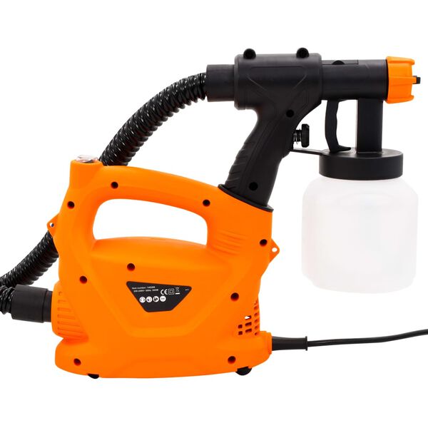 vidaXL Πιστόλι Βαφής Ηλεκτρικό με Σωλήνα Αέρα 500 W 800 ml