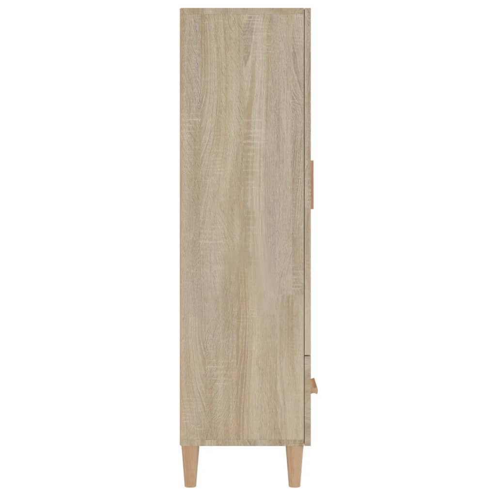 vidaXL Ντουλάπα Sonoma Δρυς 70 x 31 x 115 εκ. από Επεξεργασμένο Ξύλο