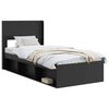 vidaXL &Kappa;&alpha;&lambda;ά&theta;&iota; &mu;&epsilon; &alpha;&pi;&omicron;&theta;ή&kappa;&eta; &kappa;&alpha;&iota; &kappa;&epsilon;&phi;&alpha;&lambda;ά&rho;&iota; &Mu;&alpha;ύ&rho;&omicron; 75 x 190 cm