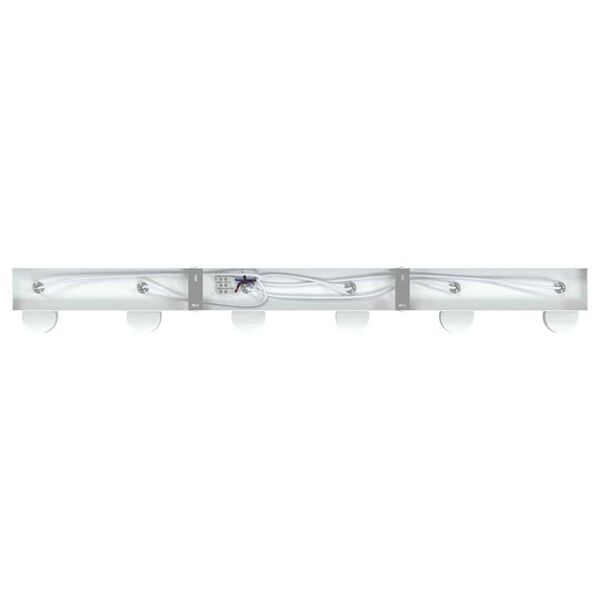 vidaXL Σποτ οροφής Λευκό 73 x 6.5 x 11.5 εκ Ατσάλι
