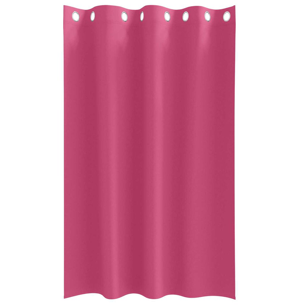 vidaXL Κουρτίνες 2 pcs Φωτεινό Ροζ 175 x 140 εκ. Πολυεστέρας