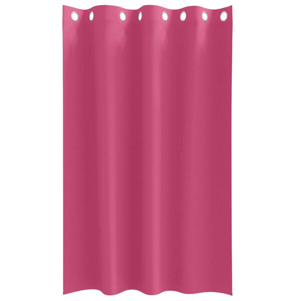 vidaXL Κουρτίνες 2 pcs Φωτεινό Ροζ 175 x 140 εκ. Πολυεστέρας