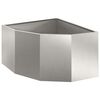 vidaXL &Gamma;&omega;&nu;&iota;&alpha;&kappa;ό &Rho;&omicron;&delta;ό&delta;&epsilon;&nu;&tau;&rho;&omicron; &Alpha;&sigma;&eta;&mu;ί 60 x 60 x 35 cm &Alpha;&nu;&omicron;&xi;&epsilon;ί&delta;&omega;&tau;&omicron; &alpha;&tau;&sigma;ά&lambda;&iota;