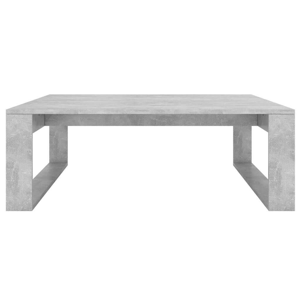 vidaXL Τραπεζάκι Σαλονιού Γκρι Σκυρ. 100 x 100 x 35 εκ. Επεξ. Ξύλο